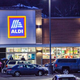 Exterior of Aldi